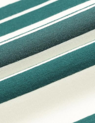 Horizontal Striped Relaxed Fit T-Shirt