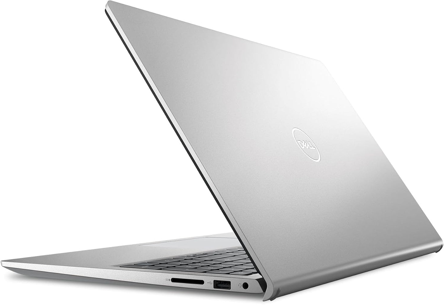 New Dell 15 Laptop, 14th Gen Intel Core 3 Processor, 8GB, 512GB,Intel UHD Graphics Graphics, 15.6" FHD 120Hz IPS 250 nit Display, Standard Keyboard, Win 11 + Office H&S 2024, Platinum Silver, 1.63kg
