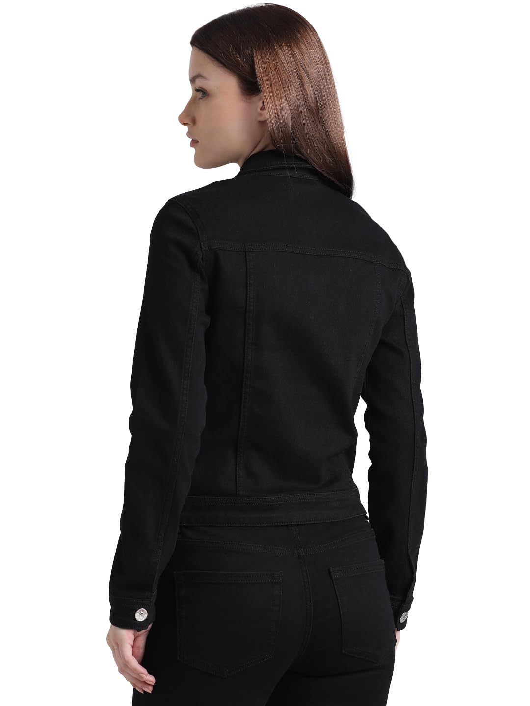 ONLY Women's A-Line Coat (15323936- Black