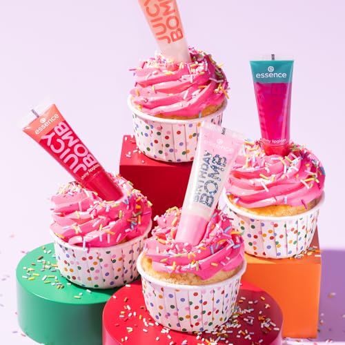 Essence Birthday Bomb Shiny Lipgloss - 01 Cake My Day! (10 ml)