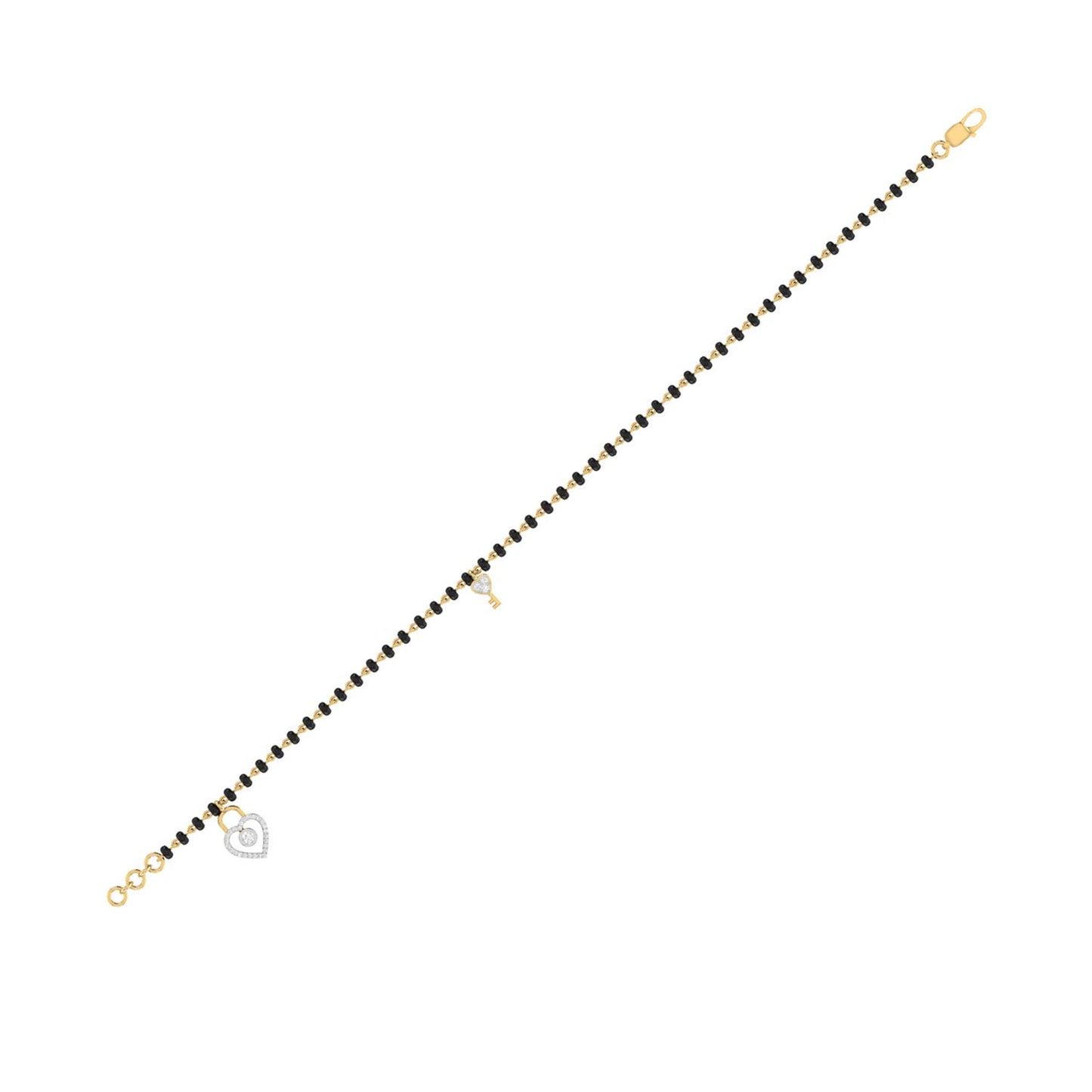 PC Jeweller 18k (750) Yellow Gold and Diamond Bracelet for Women