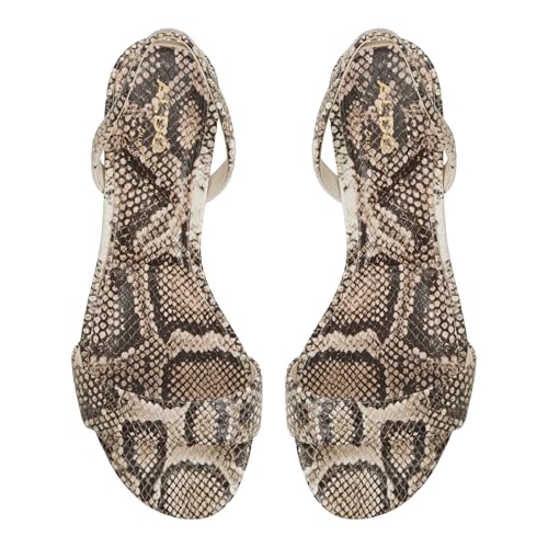 Aldo HALOBREREL Beige Ladies Block Heel Sandals