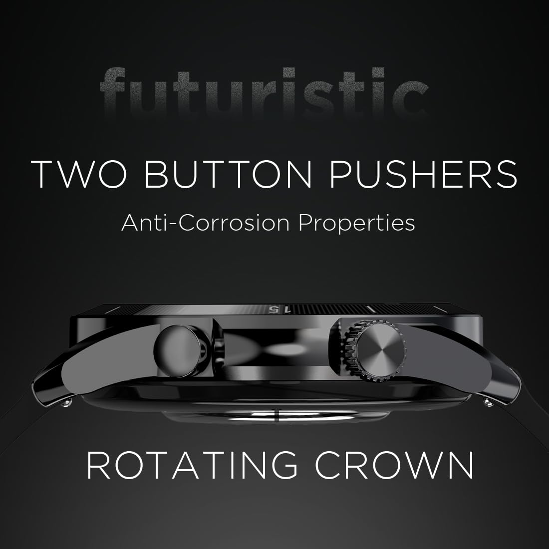 Fire-Boltt Legacy Luxury Round Smart Watch 1.43″ Super AMOLED, Bluetooth Calling, Wireless Charging, Voice Assistant, SPO₂ & Heart Rate Monitor, 110+ Sports Modes, Smart Watch for Men & Women - Black