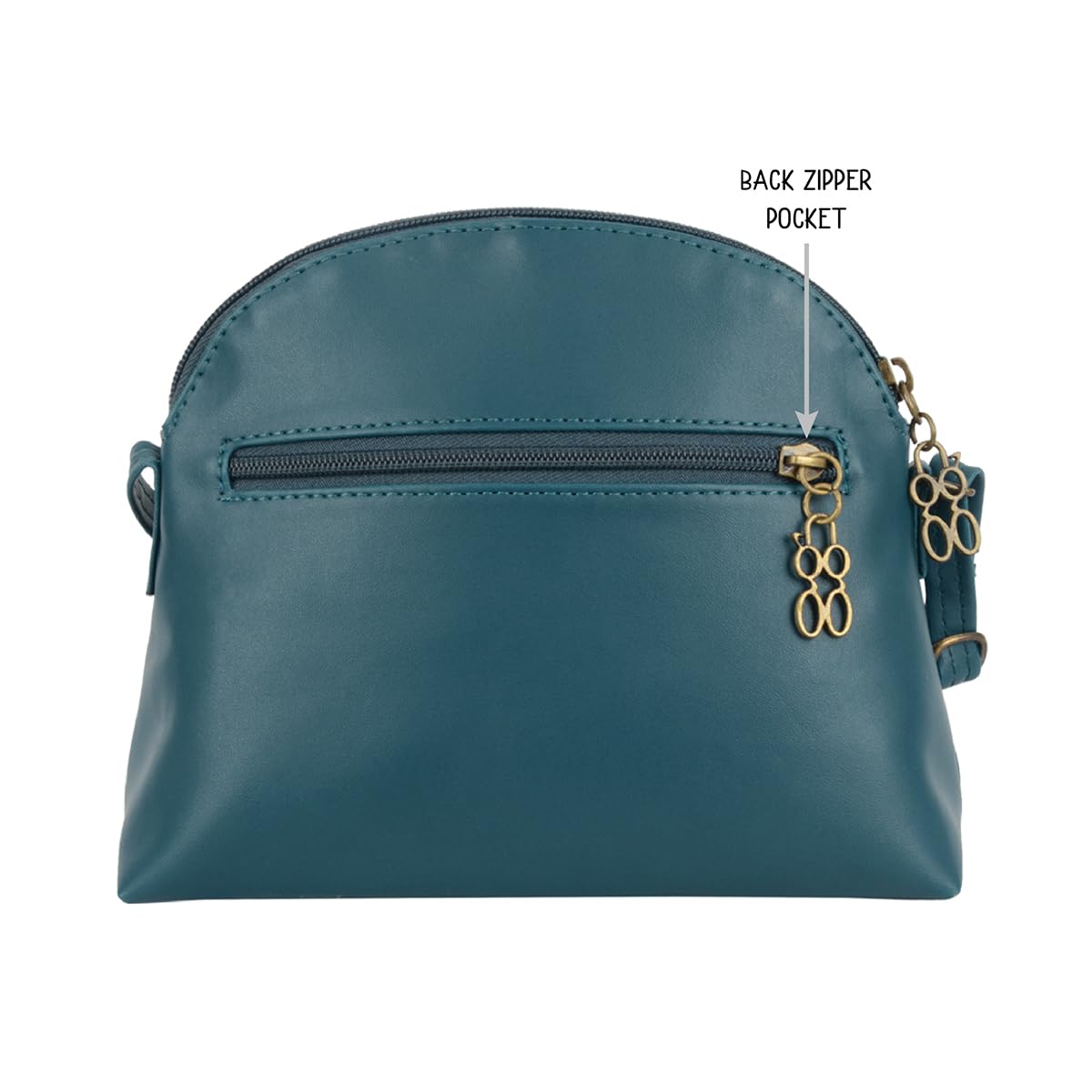 Baggit Women Green Bowling Sling Bag Xl Size | Ladies Stylish Casual Cross Body Purse Handbag