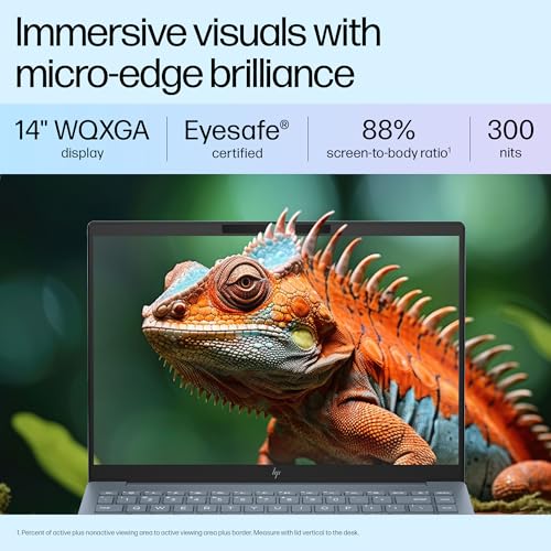HP Pavilion Plus AI Laptop, Intel Core Ultra 5 125H, 10-12 Tops, 16GB LPDDR5x, 512GB SSD, 14-inch(35.6cm) 300 nits, WQXG Care Pack 2 Years Additional Warranty with Onsite Support