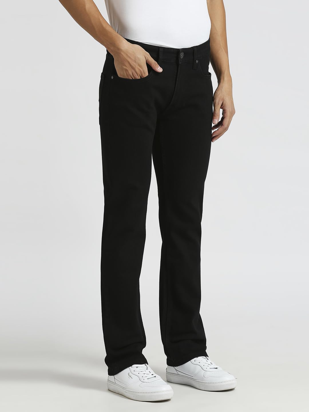 Pepe Jeans Men's Regular Jeans (PM207712S913_Jet Black