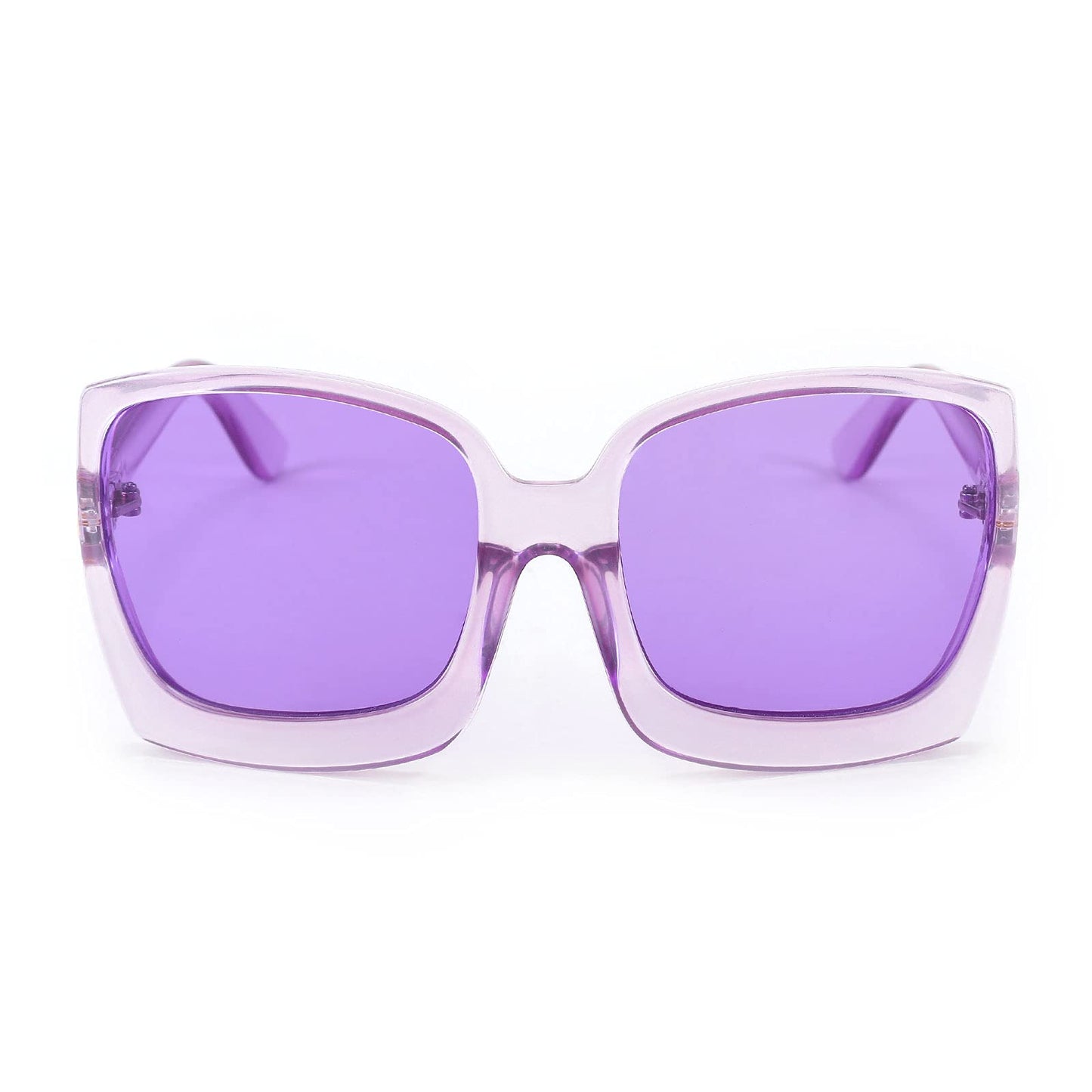 Karsaer Oversized Retro Square Round Women Sunglasses Large Frame Vintage Women Shades K7075