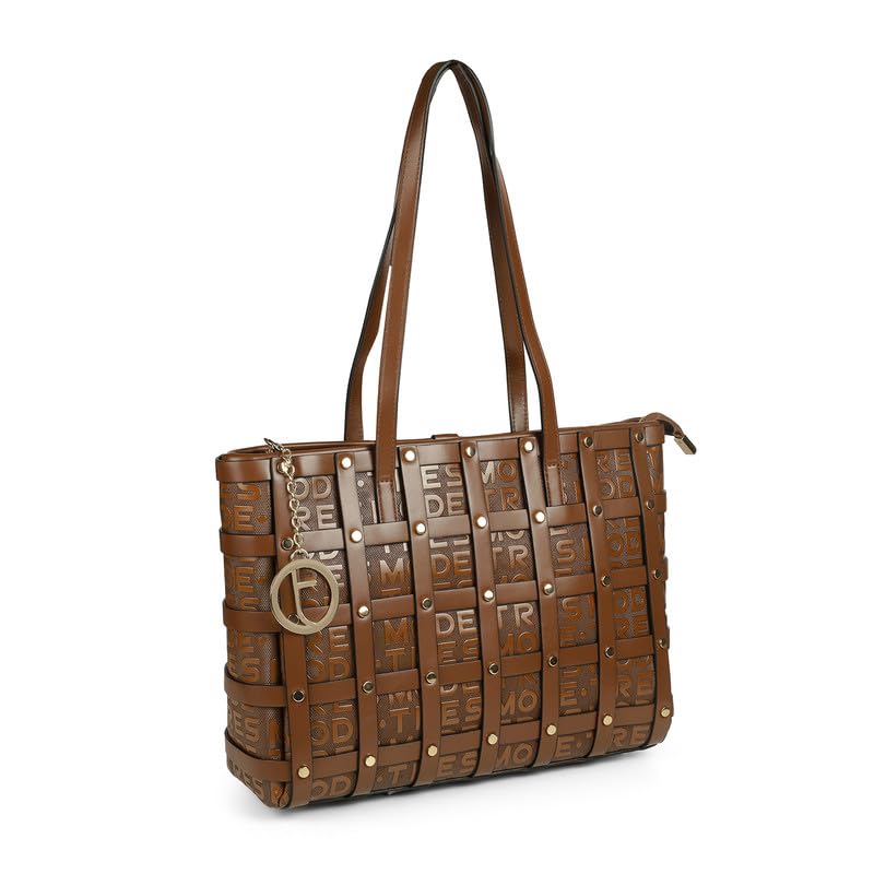 tresmode RIMINI Brown Women's Vegan Leather Handbag