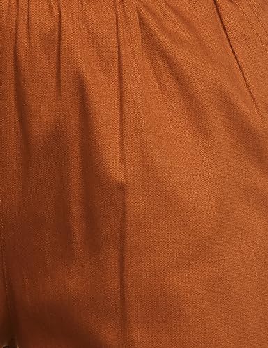 Amazon Brand - Symbol Women's Slim Casual Pants (SYM-AW22WTR-803_Brown_L)