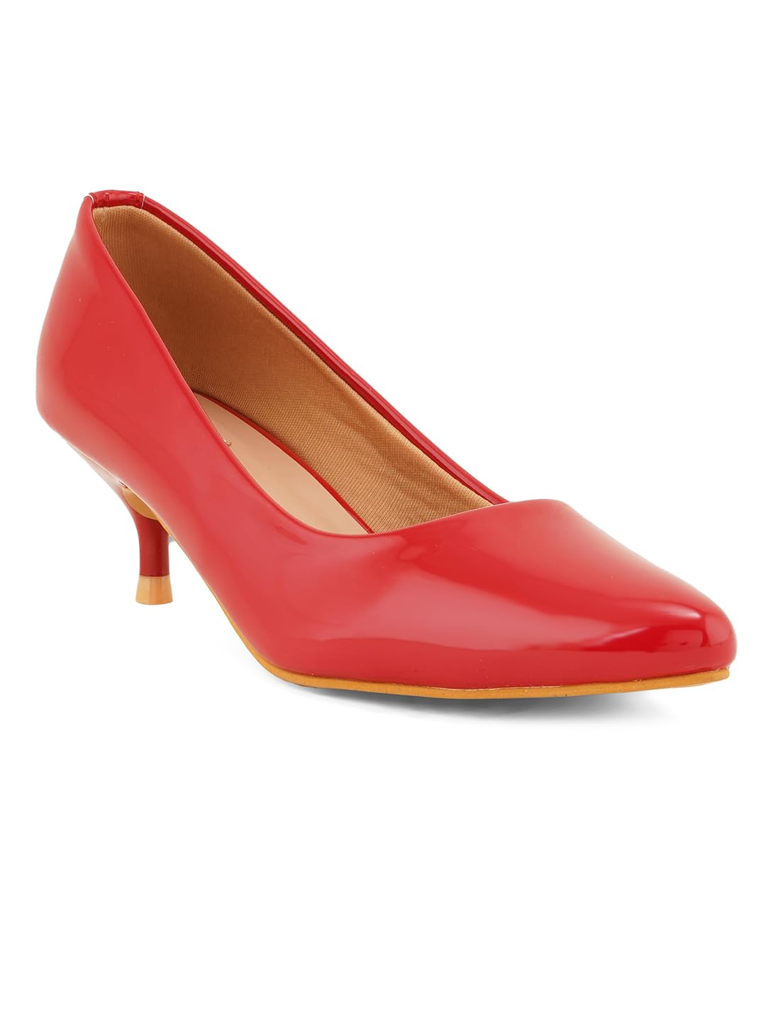 Elle Women Shoes, Red, UK-3