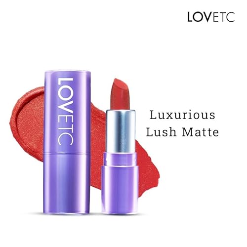 LOVETC Pout, Perfect, Etc Luxe Shimmer Satin Mini Lipstick - Red Wedding