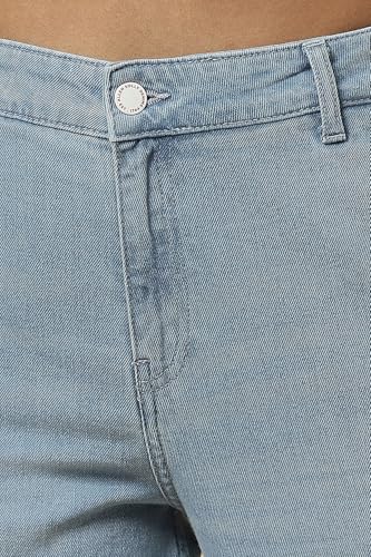 Women Light Blue Regular Fit Light Wash Jeans