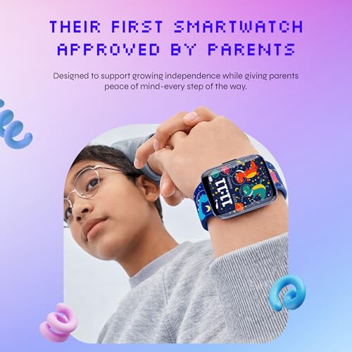 WatchOut Champion Smart Watch for Kids with Habit Builder & Health Tracking | Curved Smartwatch with Waterproof | Activity Tracker for Children | School-Safe Smart Watch for Boys & Girls Ages 3–17