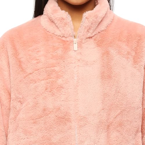 Pepe Jeans Women's A-Line Coat (PL402355_Powder Pink