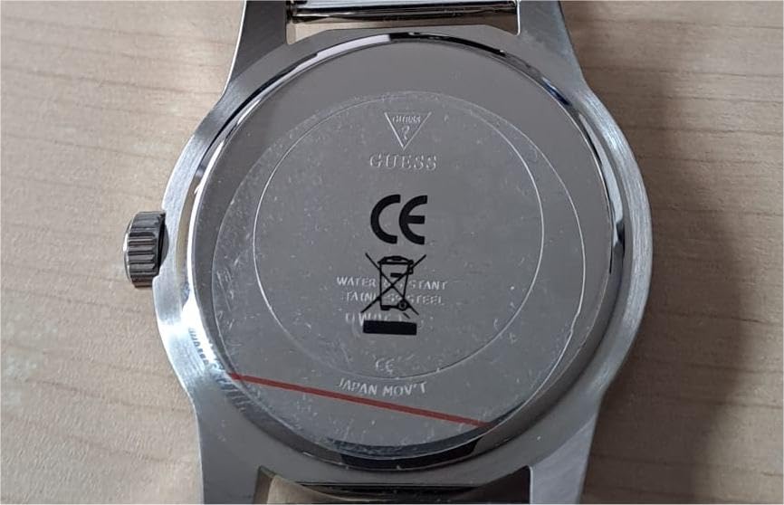 GUESS Mens Silicone Analog Blue Dial Watch-Gw0726G1, Band Color:Blue