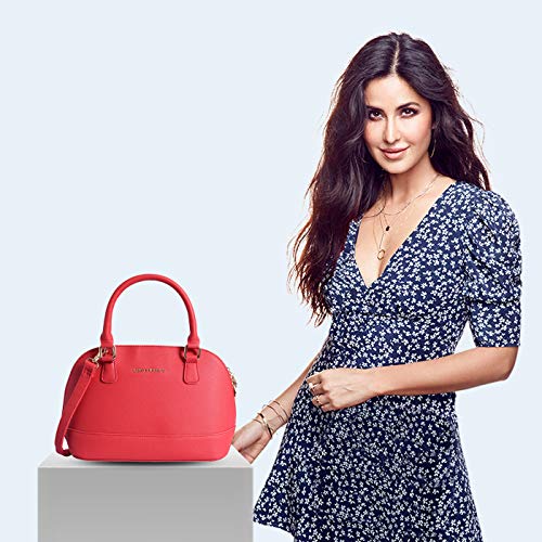 Lino Perros Women's Artificial Leather (Red),Shoulder Bag