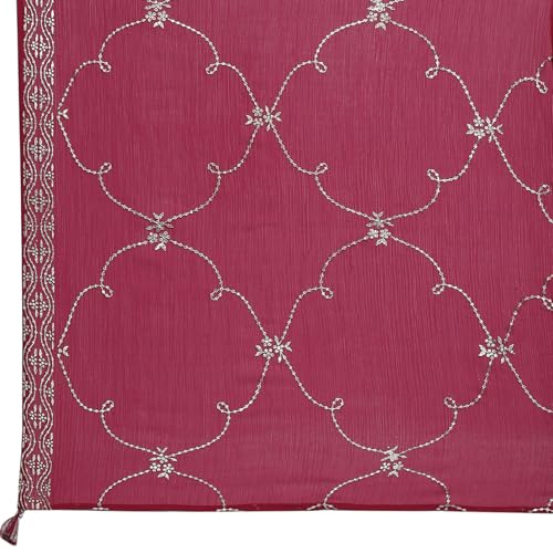 Rangriti Women's Viscose Blend Kurta Set (FSGLM22181SS25PUR_Purple