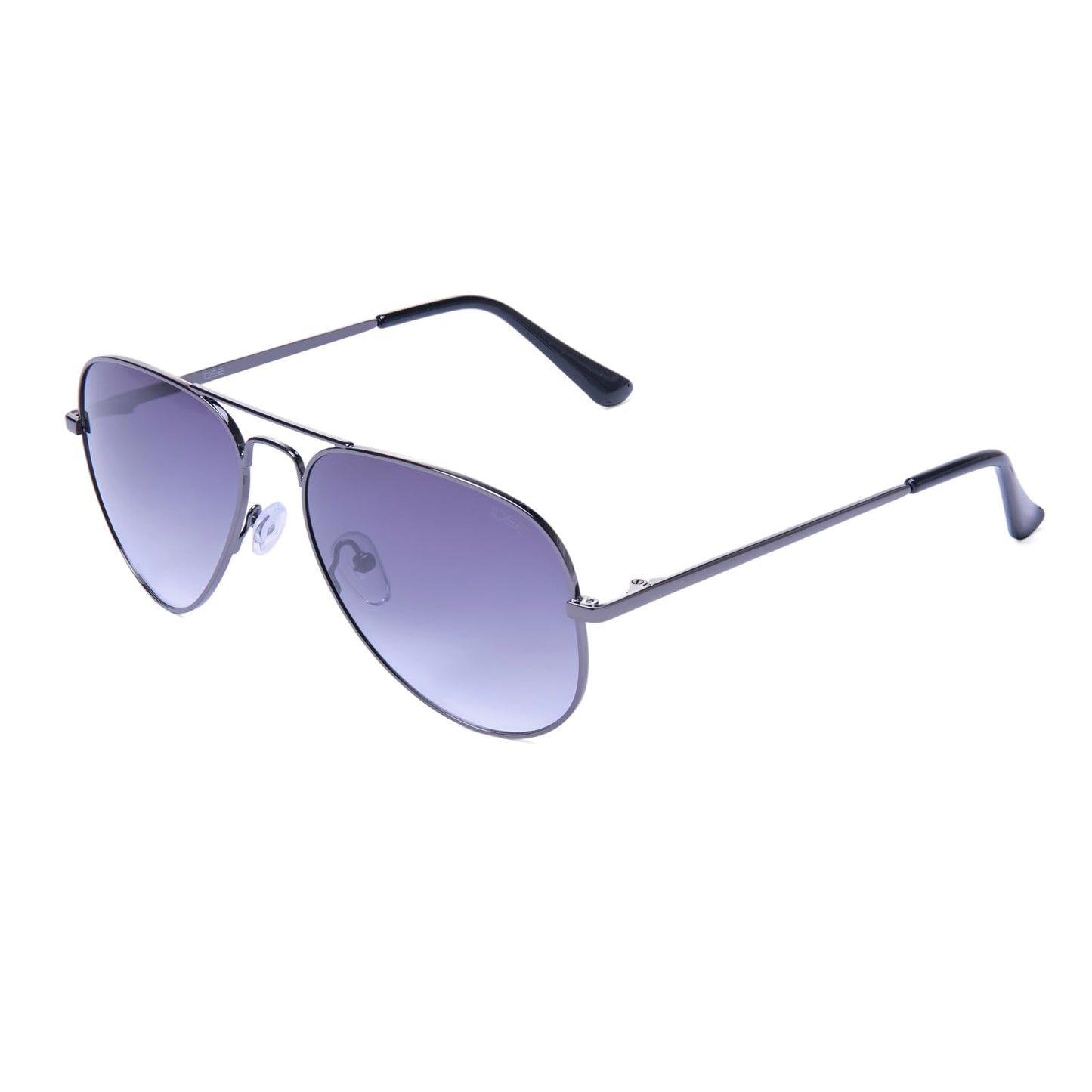 IDEE Ide Famewear Men-Women Aviator Sunglasses Grey Frame Grey Lens Large