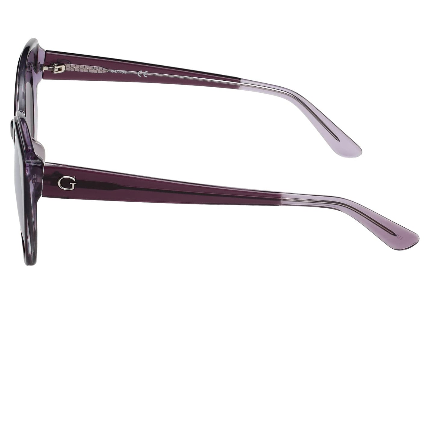 Guess Mirrored Cat-eye Women Sunglasses - (GU7591-F 83U 54 S |54| Purple Color Lens)