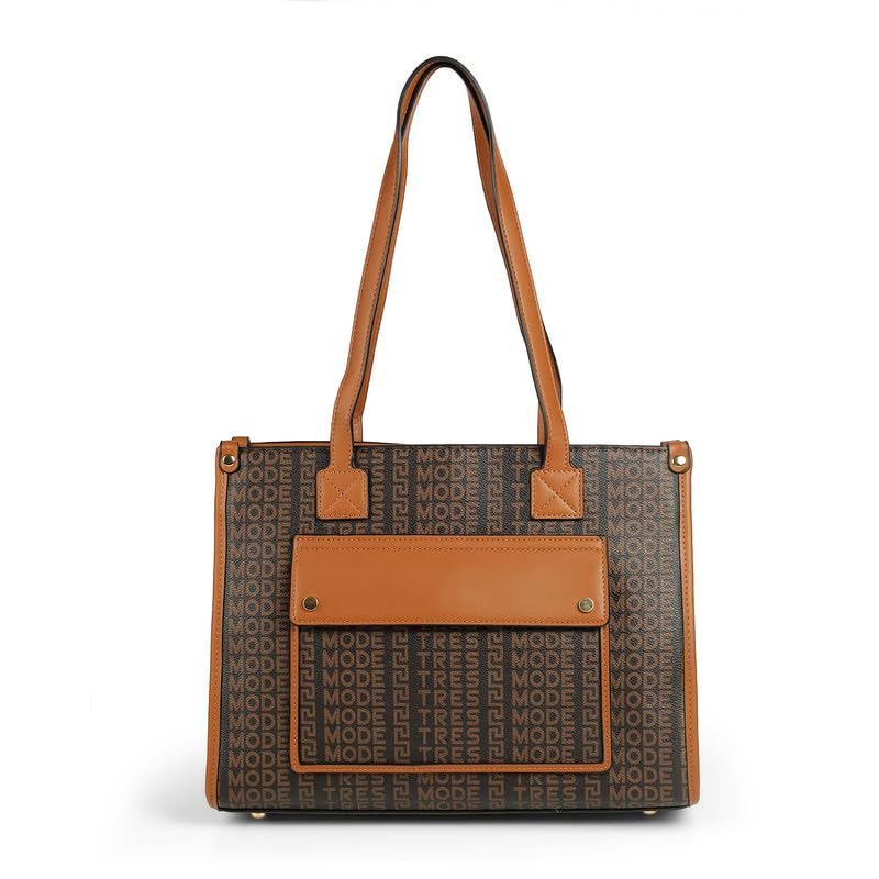 tresmode RIGA Brown Women's Vegan Leather Handbag