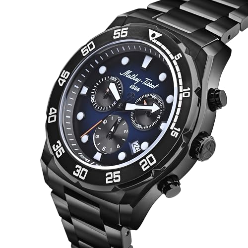 Mathey-Tissot Swiss Made Bolton II Quatrz Multicolor Dial Analog Watch for Men - H121CHNB