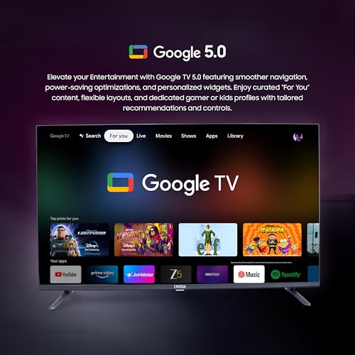 Onida 108 cm (43 inch) Nexg Series Full HD Smart LED Google TV 43FGF