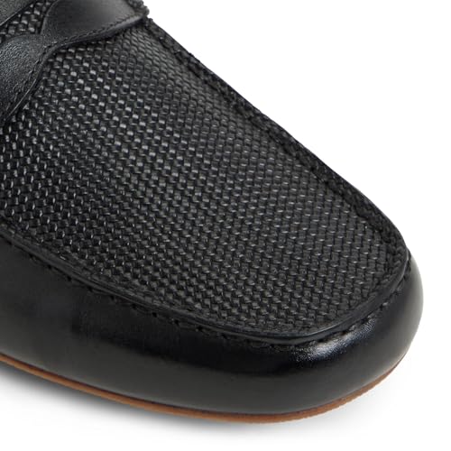 Aldo PUERTO-IN001 Men Black Moccasins