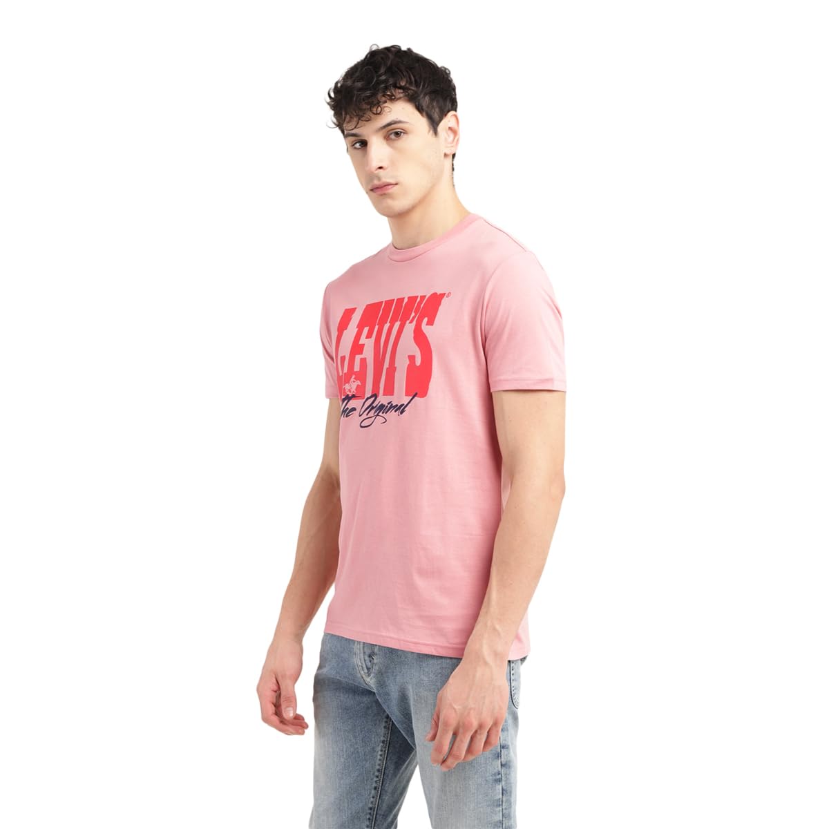 Levi's Men's Slim Fit T-Shirt (16960-1099_Pink