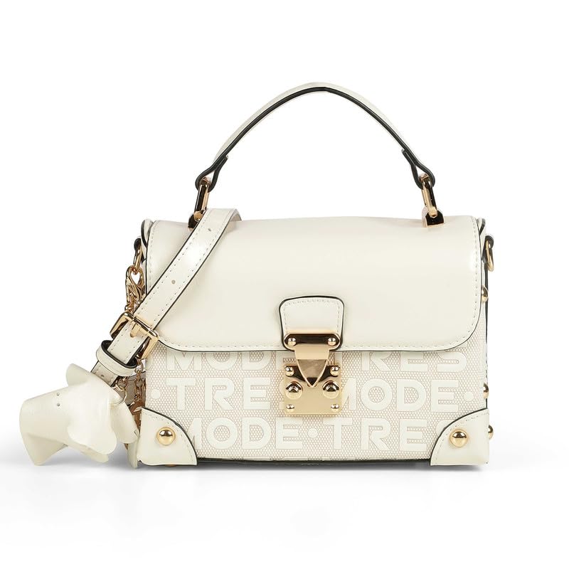 tresmode CADIZ Beige Women Vegan Leather Sling Bag