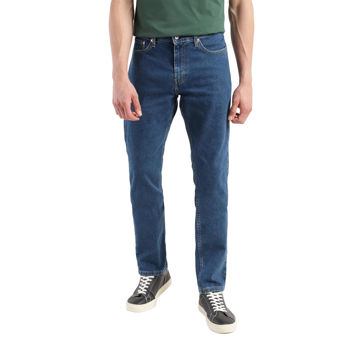 Levi's Men's 511 Slim Fit Mid Rise Stretchable Jeans Blue