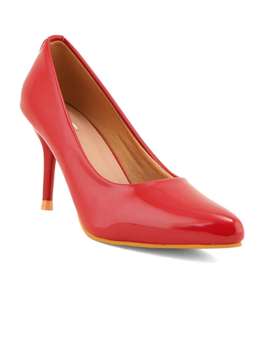 ELLE Women Shoes, Red, UK-5