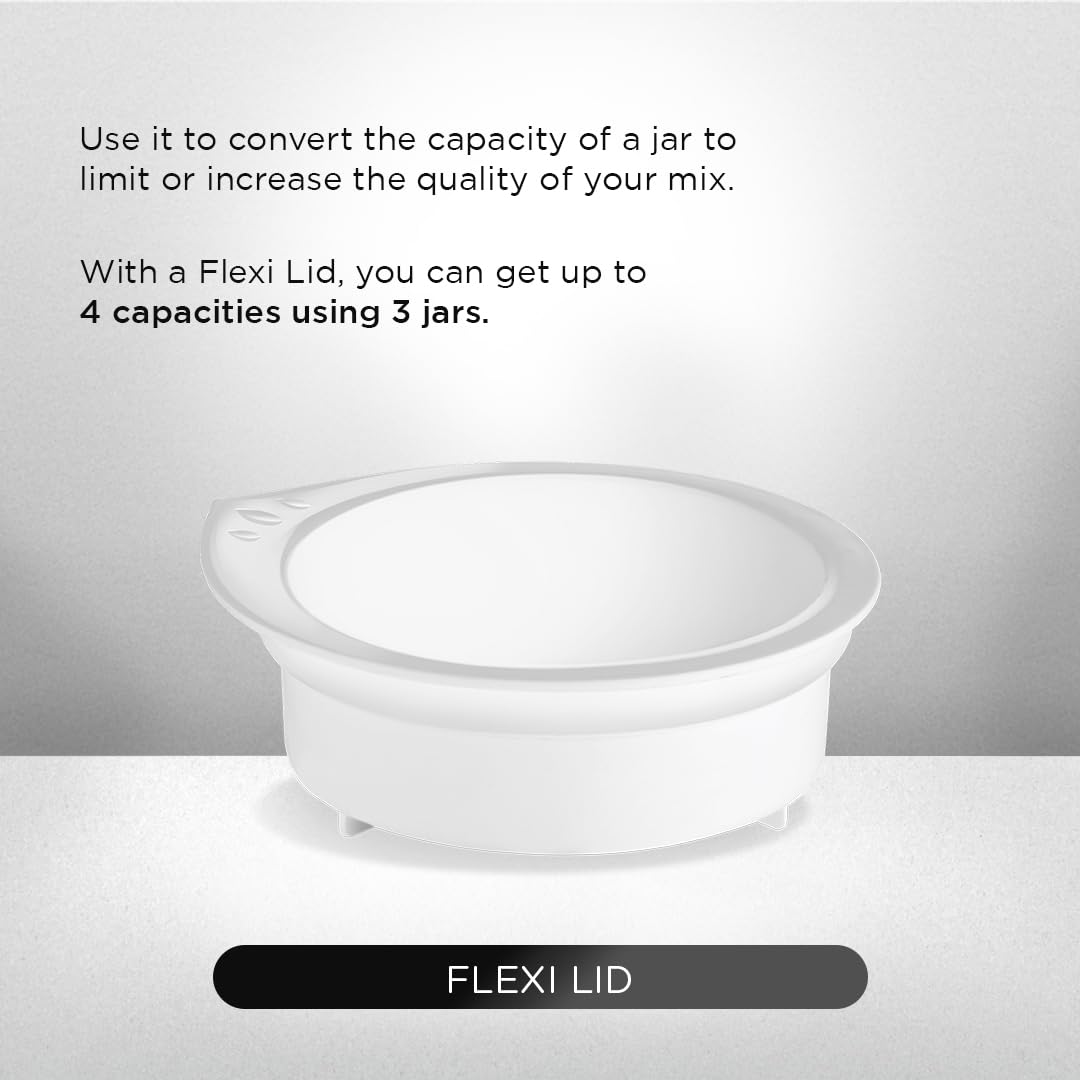 Preethi Blue Leaf Diamond MG-214 mixer grinder 750 watt (Blue/White), 3 jars & Flexi Lid, FBT motor with 2yr Guarantee & Lifelong Free Service