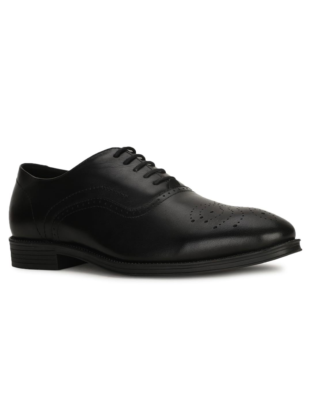 Hush Puppies Mens Brandon Oxford E 23 Black Formal Shoes - 10 UK (8346000)