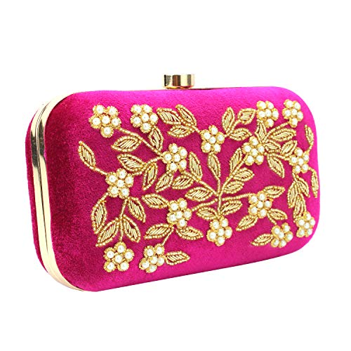 DUCHESS Women's Clutch (Fuchsia)