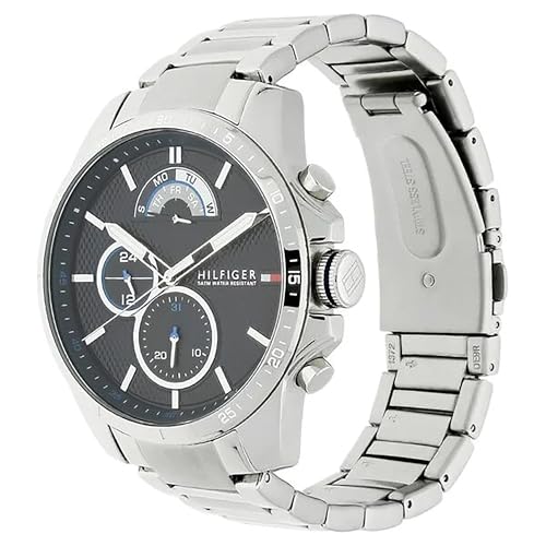 Tommy Hilfiger Mens Stainless Steel Chronograph Watch - TH1791348