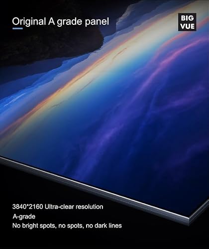 BIG VUE Pluss 55 Inch Android 14 Interactive Television, All-in-1 Digital Panel Board, 8 GB RAM 128 GB ROM, Ai, Multitouch Screen Display for Teaching, Classroom & Office Use