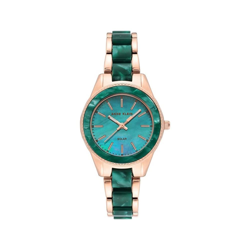 Anne klein new york Considered Analog Green Dial Women's Watch-AK3770GNRG