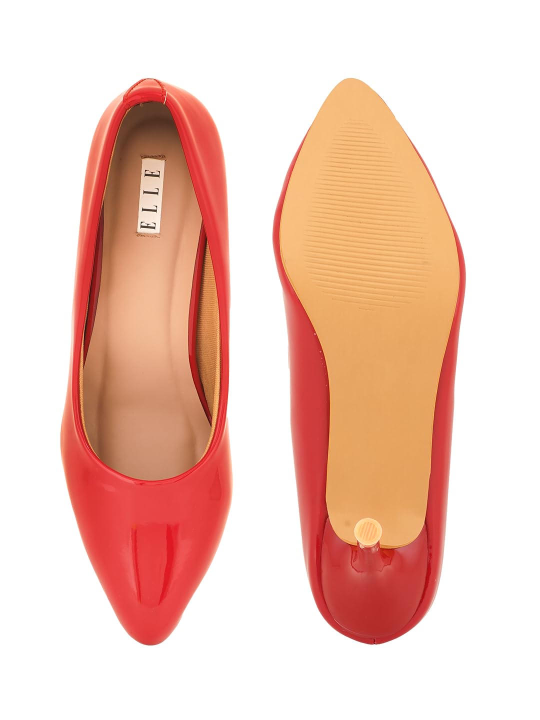ELLE Women Shoes, Red, UK-5