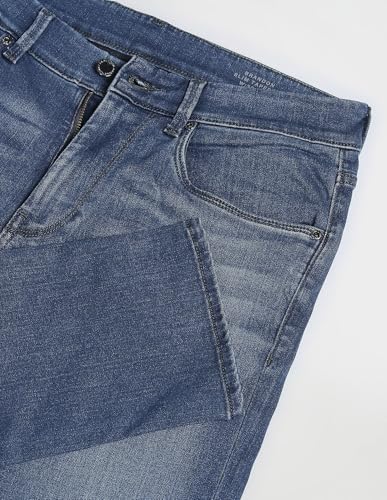 U.S. POLO ASSN. Men's Slim Tapered fit Modal Jeans (UDJEN0699_Blue_38)