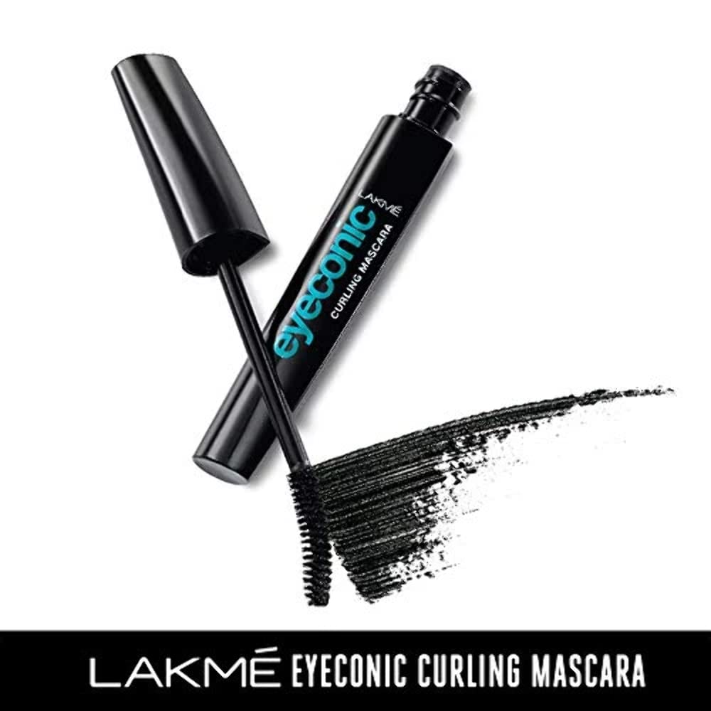 Lakme Eyeconic Lash Curling Mascara, Black, 9ml