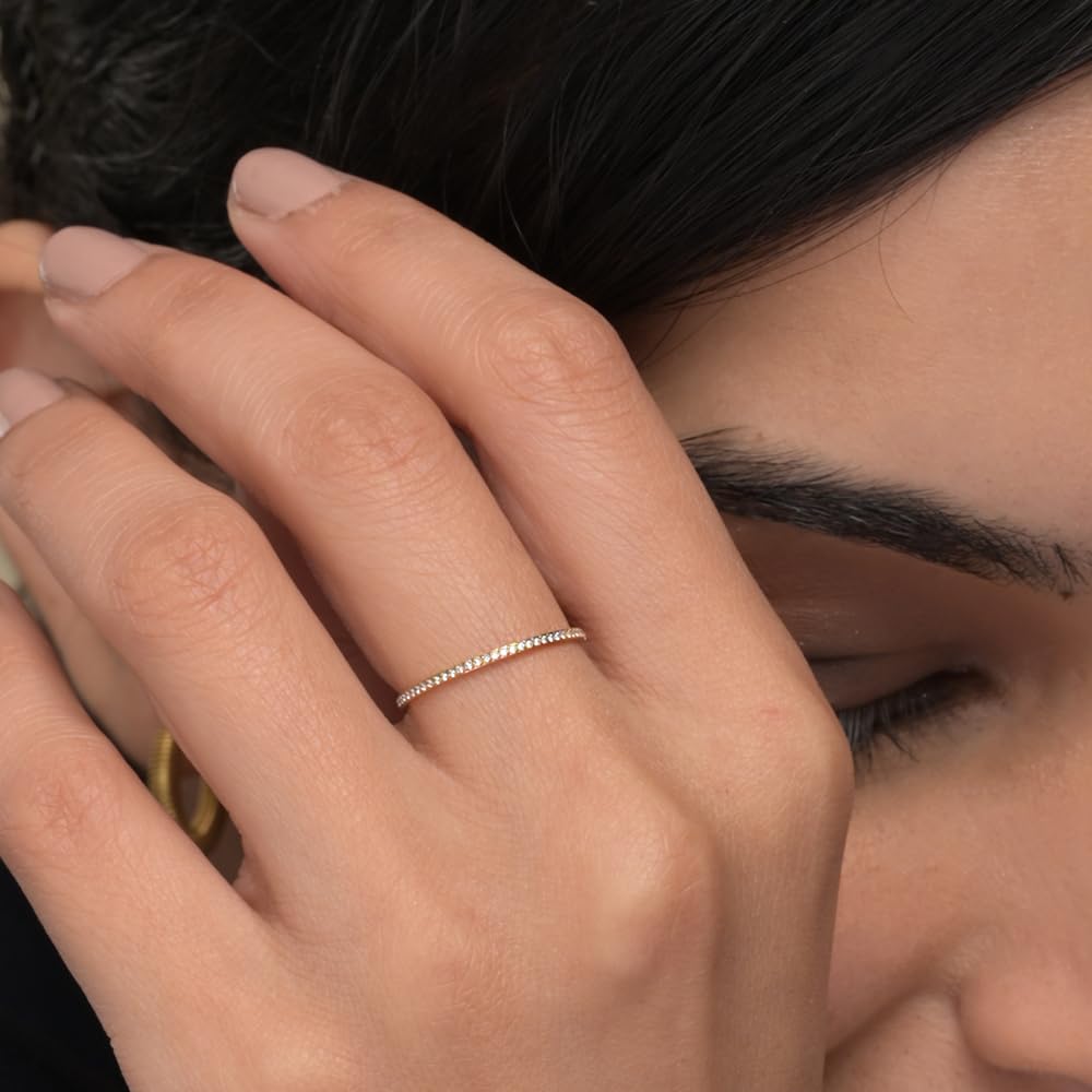PALMONAS Delicate Stone Band