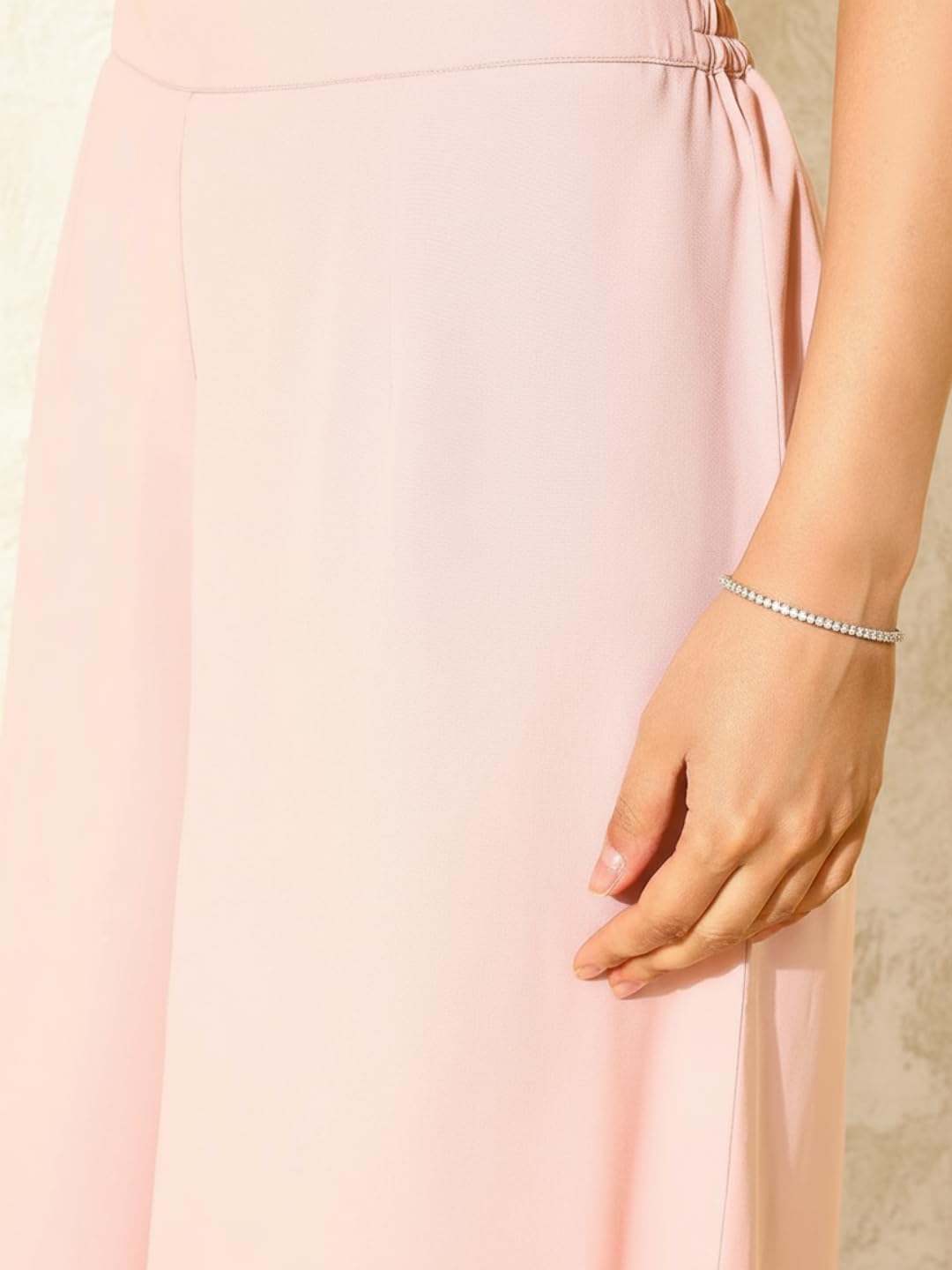 Libas Women's Georgette Saree (34448_Pink)