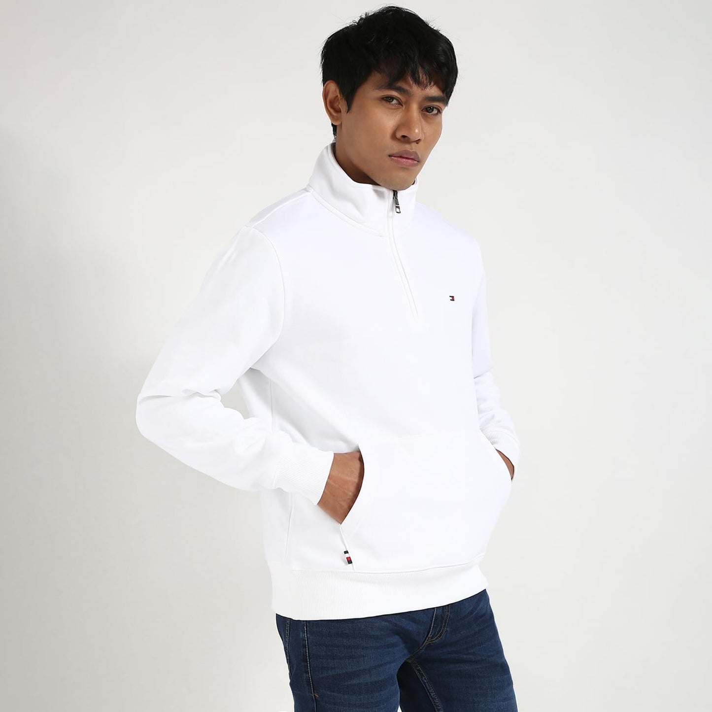 Tommy Hilfiger Mens White Color Jacket (XS)