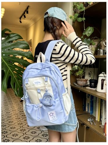 BIFANXI® Unisex College School Backpack | Large Capacity Commuter Bag for Men & Women | Lightweight Travel, Office & Laptop Backpack | Black