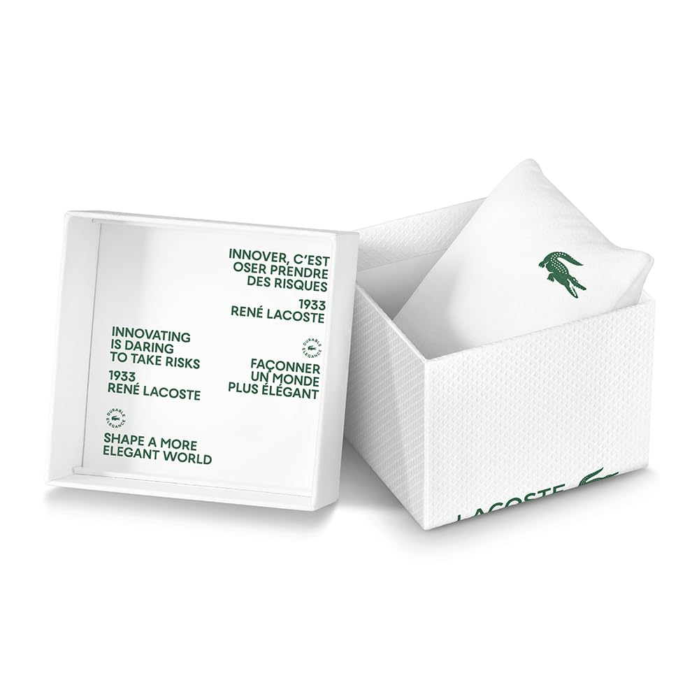 Lacoste Lacoste.12.12 Move Qtz Basic Blue Round Dial Men's Watch|Blue Silicone Material|Multi Color Band - 2011241