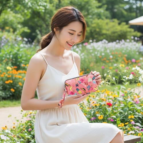 MOMISY Women's Girls Clutch | Zipper | Ladies Purse Wallet Girls (Mix Design)