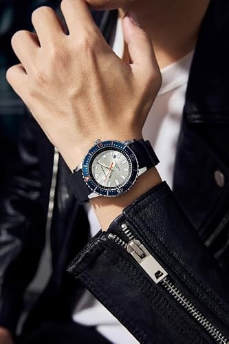 Giordano Analog Wrist Watch for Men Stylish Silicon Strap with Water Resistant 3 Hand Mechanism for Men and Boys to Compliment Your Look/Ideal Gift for Male - GZ-50103