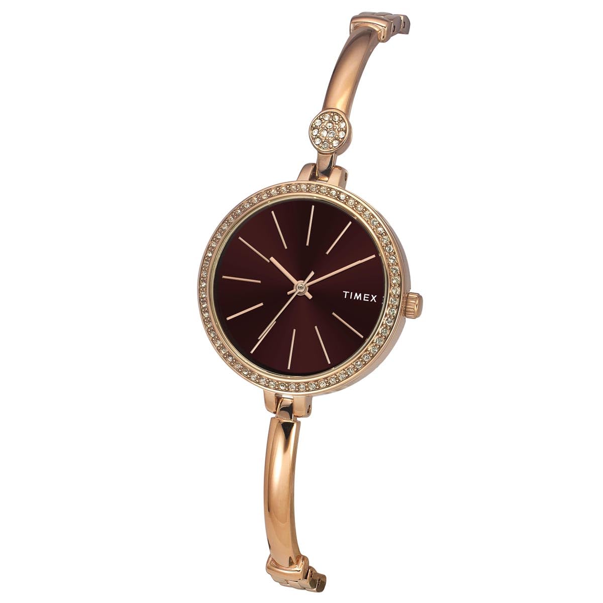 TIMEX Fria Women Brown Round Analog Watch - TWEL18403