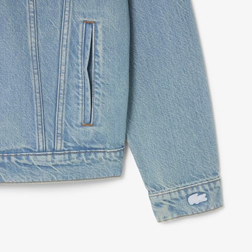 Lacoste Crocodile Denim Jacket