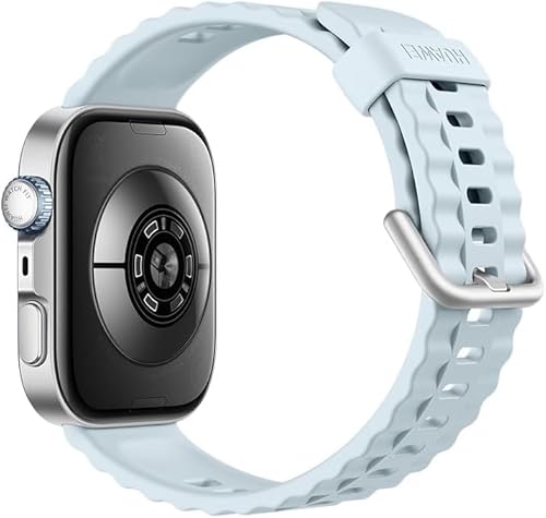 Huawei Watch FIT4 Pro Smartwatch, 1.82" Sapphire Display Titanium Alloy Bezel, Up to 10-Day Battery Life, Dual Band GPS, Golf Courses map, 40 m Free Diving, Compatible with Android iOS, Blue